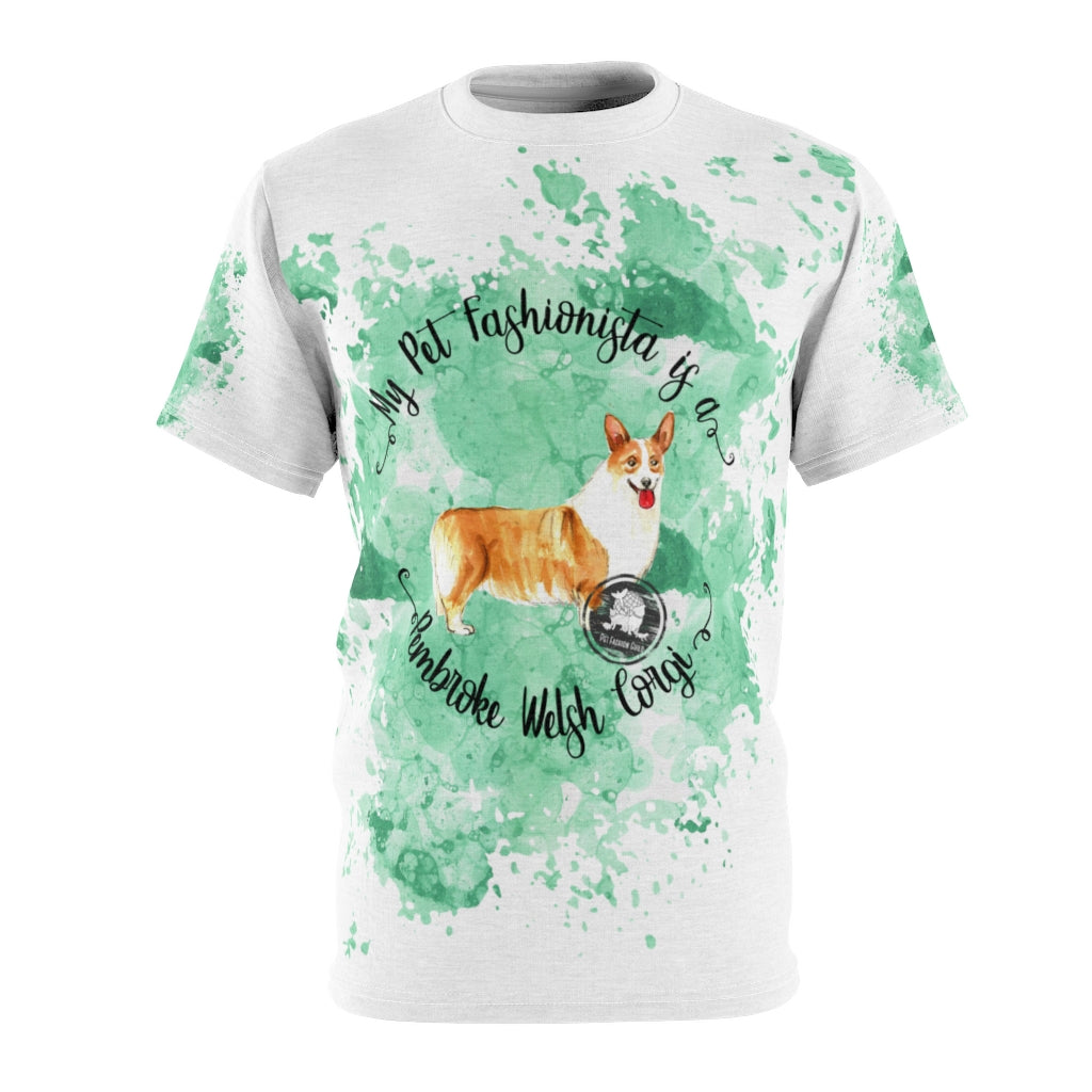 Pembroke Welsh Corgi Pet Fashionista All Over Print Shirt