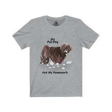 Load image into Gallery viewer, My Puli Ate My Homework Unisex Jersey Short Sleeve Tee