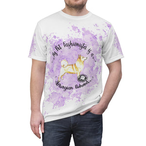Norwegian Buhund Pet Fashionista All Over Print Shirt
