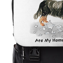 Load image into Gallery viewer, My Yorkshire Terrier Ate My Homework Backpack