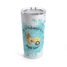 Load image into Gallery viewer, Norfolk Terrier Pet Fashionista Tumbler