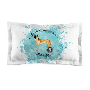 Bull Mastiff Pet Fashionista Pillow Sham