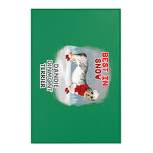 Load image into Gallery viewer, Dandie Dinmont Terrier Best In Snow Area Rug