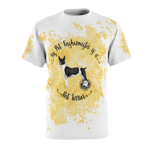 Rat Terrier Pet Fashionista All Over Print Shirt