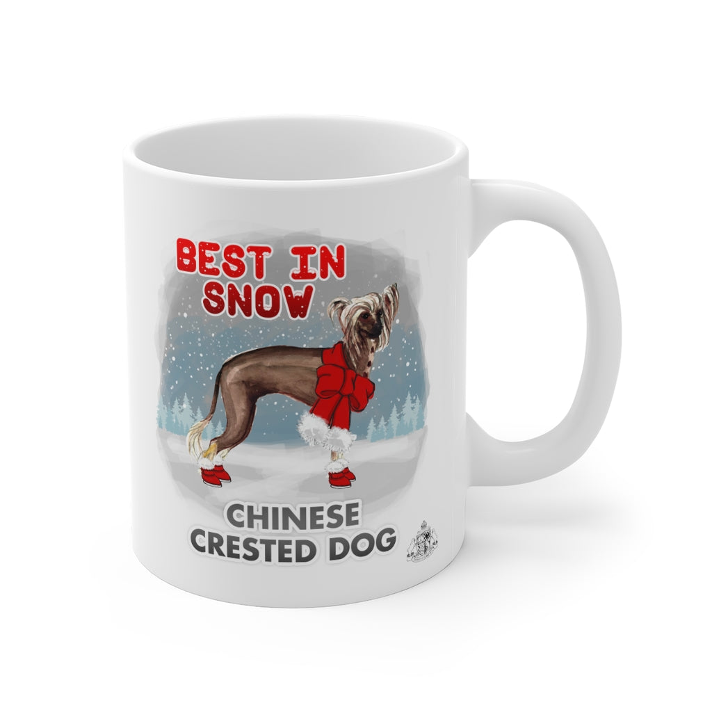 Chinese Crested Best In Snow Mug