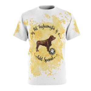 Field Spaniel Pet Fashionista All Over Print Shirt