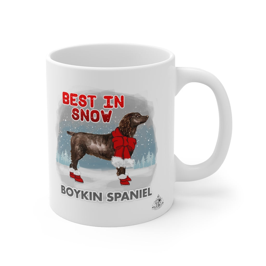 Boykin Spaniel Best In Snow Mug