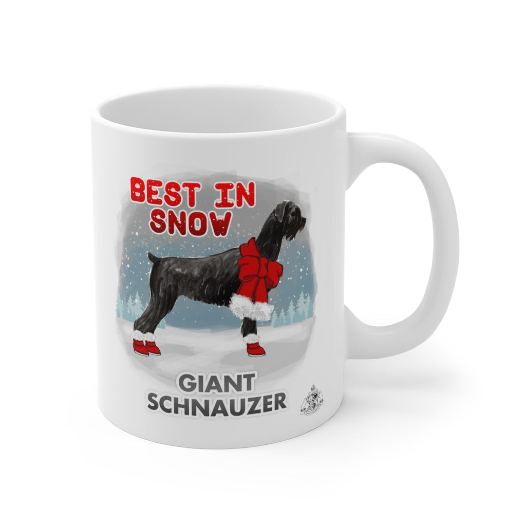 Giant Schnauzer Best In Snow Mug