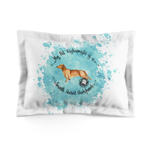 Load image into Gallery viewer, Dachshund (Smooth haired) Pet Fashionista Pillow Sham