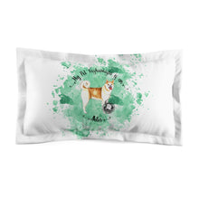 Load image into Gallery viewer, Akita Pet Fashionista Pillow Sham