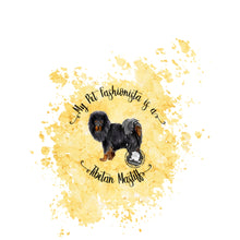 Load image into Gallery viewer, Tibetan Mastiff Pet Fashionista Duvet Cover