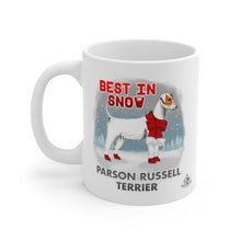 Load image into Gallery viewer, Parson Russell Terrier Best In Snow Mug