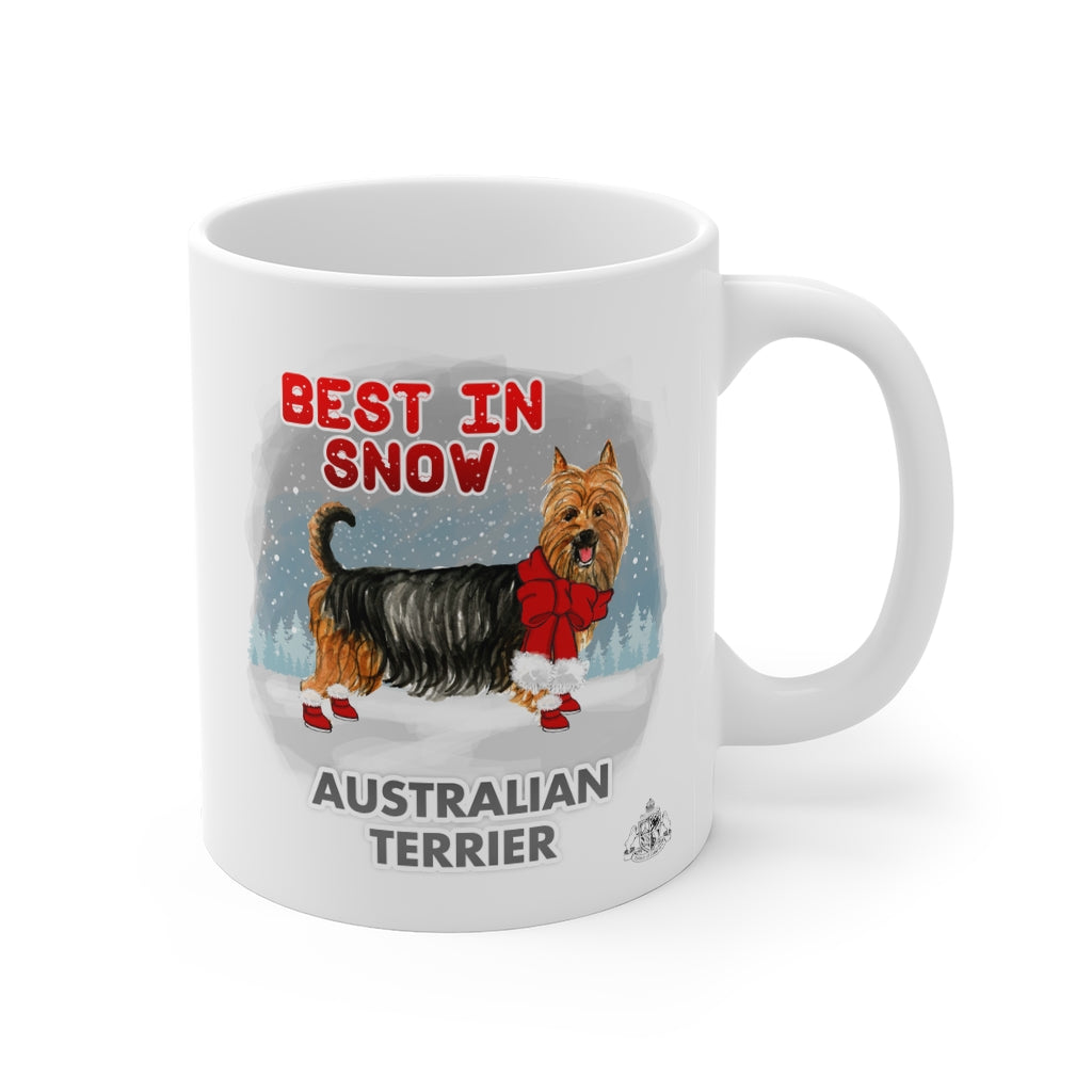 Australian Terrier Best In Snow Mug