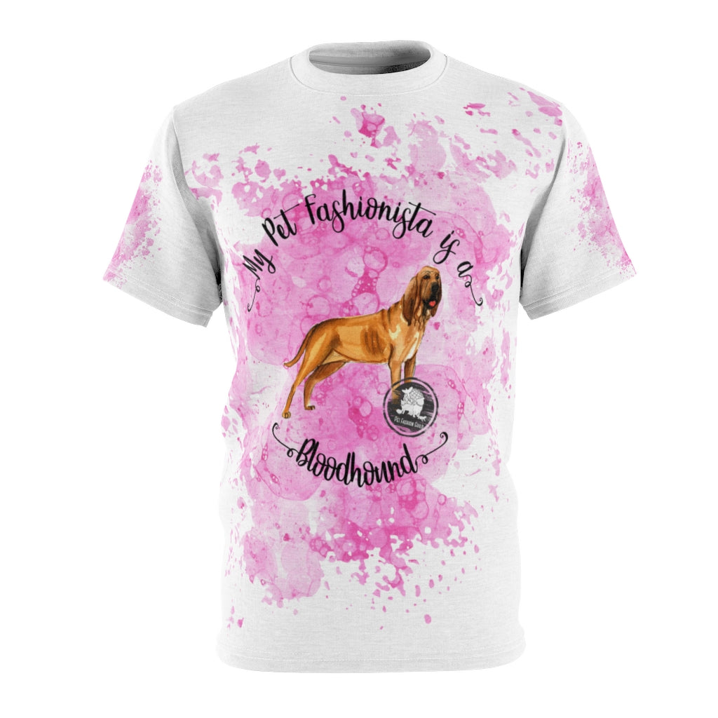 Bloodhound Pet Fashionista All Over Print Shirt