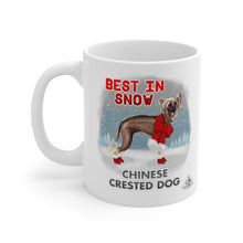 Load image into Gallery viewer, Chinese Crested Best In Snow Mug