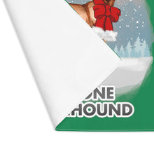 Load image into Gallery viewer, Redbone Coonhound Best In Snow Placemat