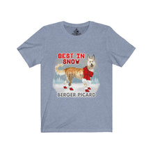 Load image into Gallery viewer, Berger Picard Best In Snow Unisex Jersey Short Sleeve Tee