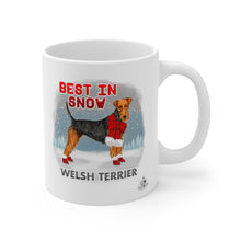 Load image into Gallery viewer, Welsh Terrier Best In Snow Mug