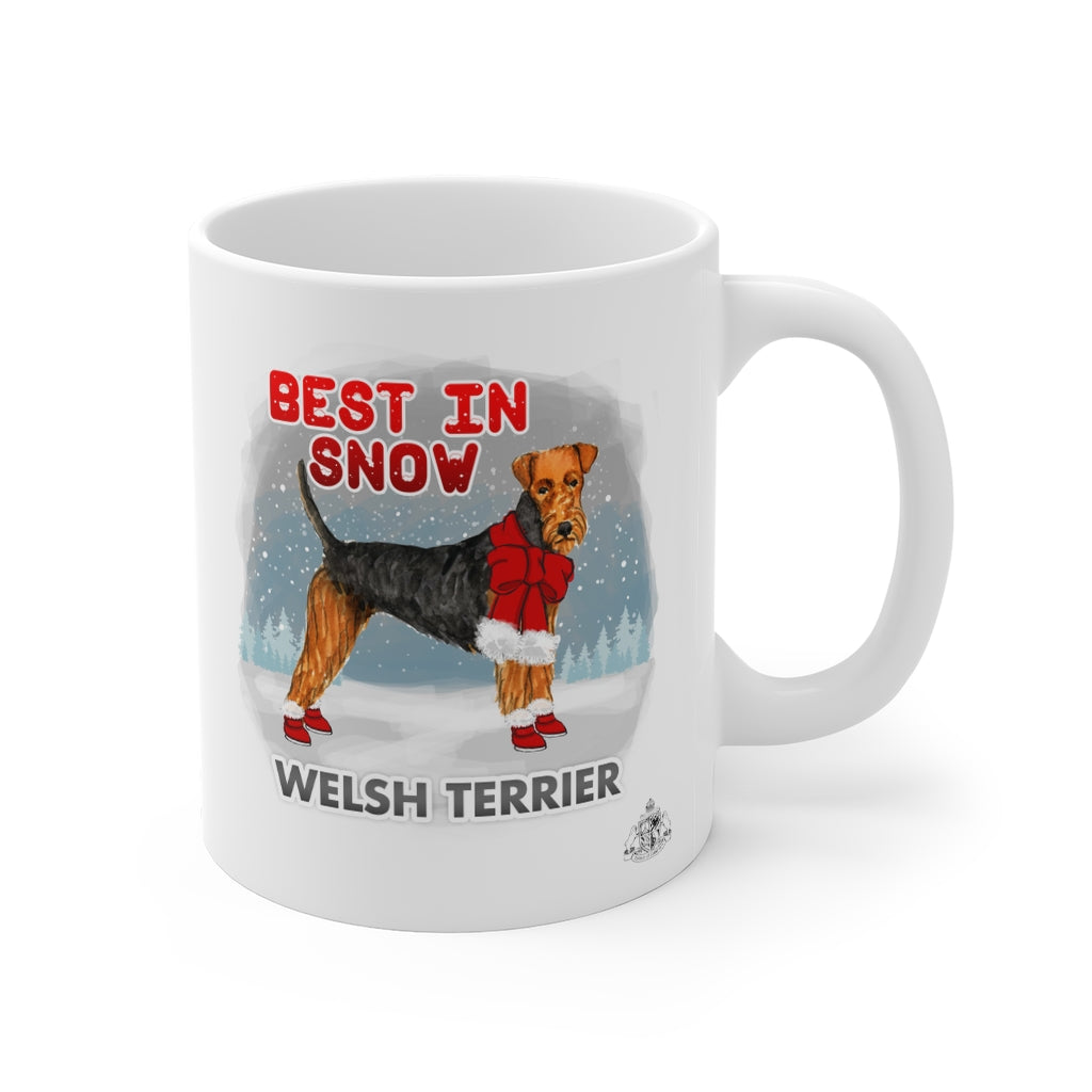 Welsh Terrier Best In Snow Mug