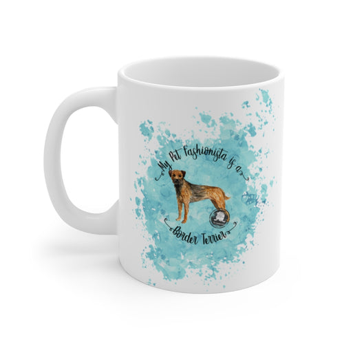 Border Terrier Pet Fashionista Mug