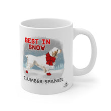 Load image into Gallery viewer, Clumber Spaniel Best In Snow Mug