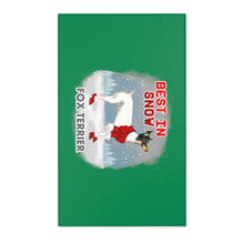 Load image into Gallery viewer, Fox Terrier Best In Snow Area Rug