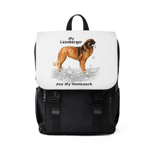 Load image into Gallery viewer, My Leonberger Ate My Homework Backpack
