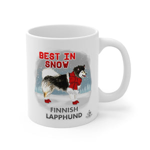 Finnish Lapphund Best In Snow Mug