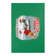 Load image into Gallery viewer, Silky Terrier Best In Snow Area Rug