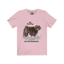 Load image into Gallery viewer, My Puli Ate My Homework Unisex Jersey Short Sleeve Tee
