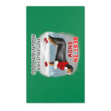 Load image into Gallery viewer, Entlebucher Mountain Dog Best In Snow Area Rug
