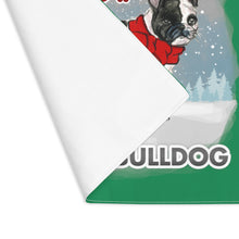 Load image into Gallery viewer, French Bulldog Best In Snow Placemat