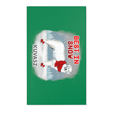 Load image into Gallery viewer, Kuvasz Best In Snow Area Rug