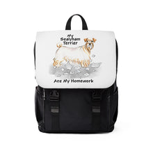 Load image into Gallery viewer, My Sealyham Ate My Homework Backpack