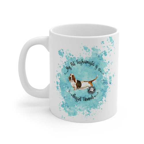 Basset Hound Pet Fashionista Mug