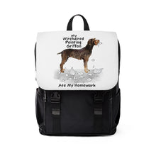 Load image into Gallery viewer, My Wirehaired Pointing Griffon Ate My Homework Backpack