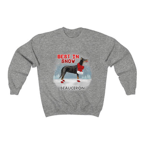 Beauceron Best In Snow Heavy Blend™ Crewneck Sweatshirt