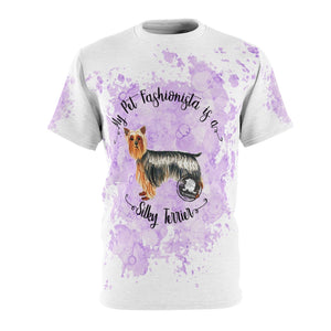 Silky Terrier Pet Fashionista All Over Print Shirt