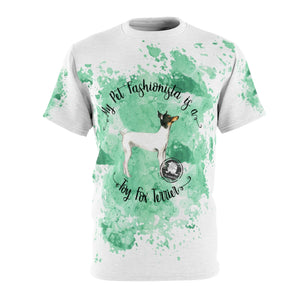 Toy Fox Terrier Pet Fashionista All Over Print Shirt