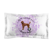 Load image into Gallery viewer, Standard Poodle Pet Fashionista Pillow Sham