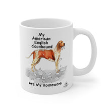 Load image into Gallery viewer, My American English Coonhound Ate My Homework Mug