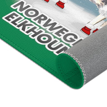 Load image into Gallery viewer, Norwegian Elkhound Best In Snow Area Rug