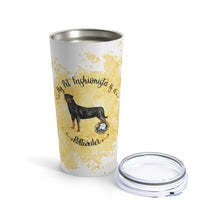 Load image into Gallery viewer, Rottweiler Pet Fashionista Tumbler