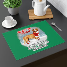 Load image into Gallery viewer, Nova Scotia Duck Tolling Retriever Best In Snow Placemat
