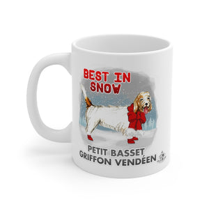 Petit Basset Griffon Vendeen Best In Snow Mug