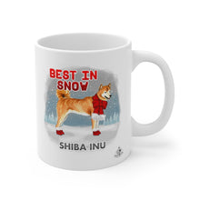 Load image into Gallery viewer, Shiba Inu Best In Snow Mug