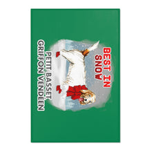 Load image into Gallery viewer, Petit Basset Griffon Vendeen Best In Snow Area Rug