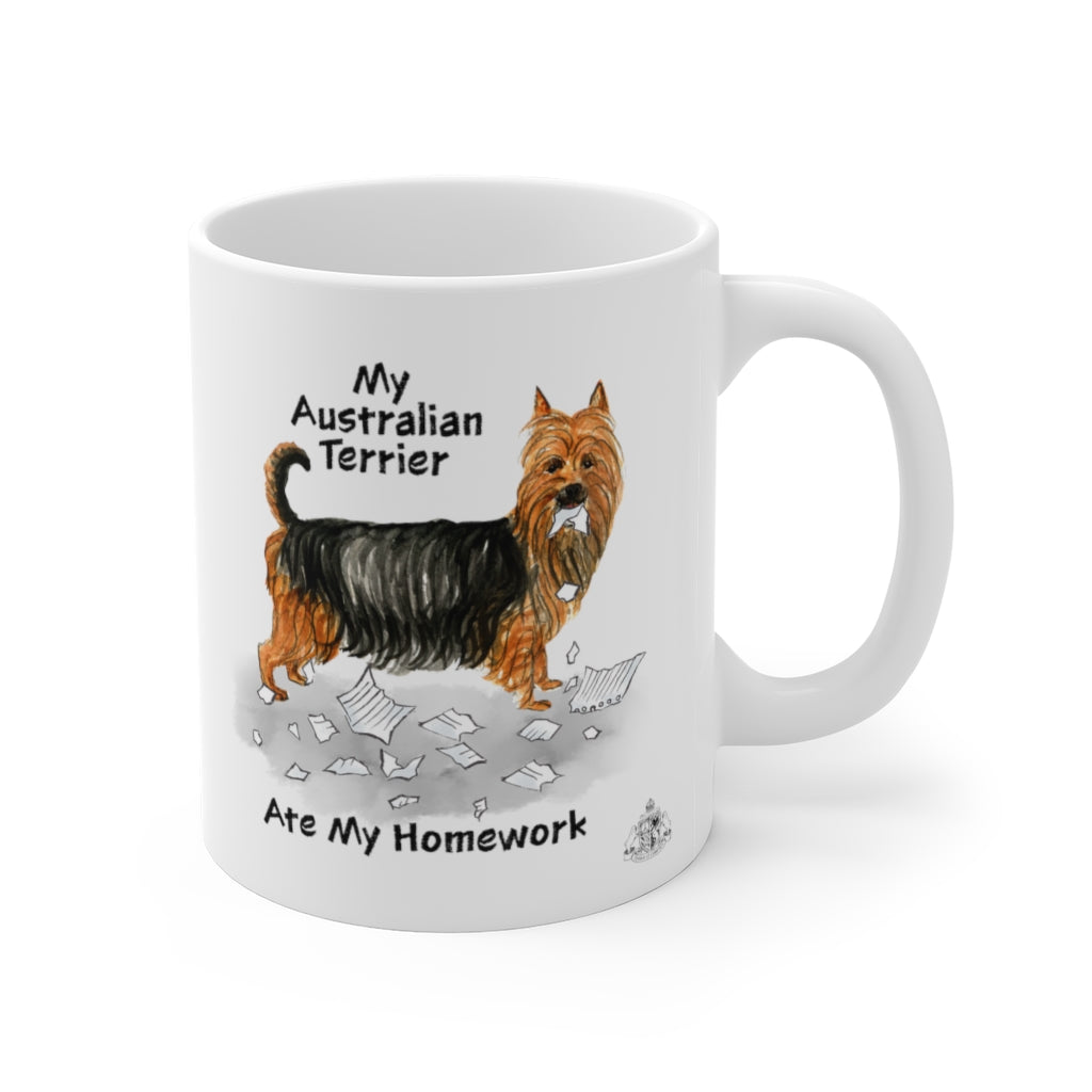 My Australian Terrier Ate My Homework Mug