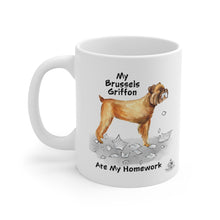 Load image into Gallery viewer, My Brussels Griffon Ate My Homework Mug