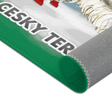 Load image into Gallery viewer, Cesky Terrier Best In Snow Area Rug